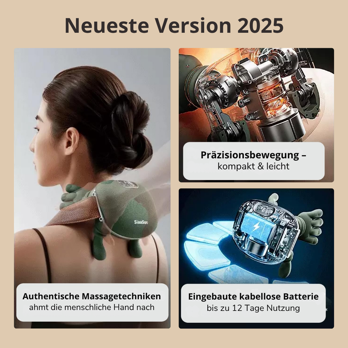 ThermaEase™ Massagegerät