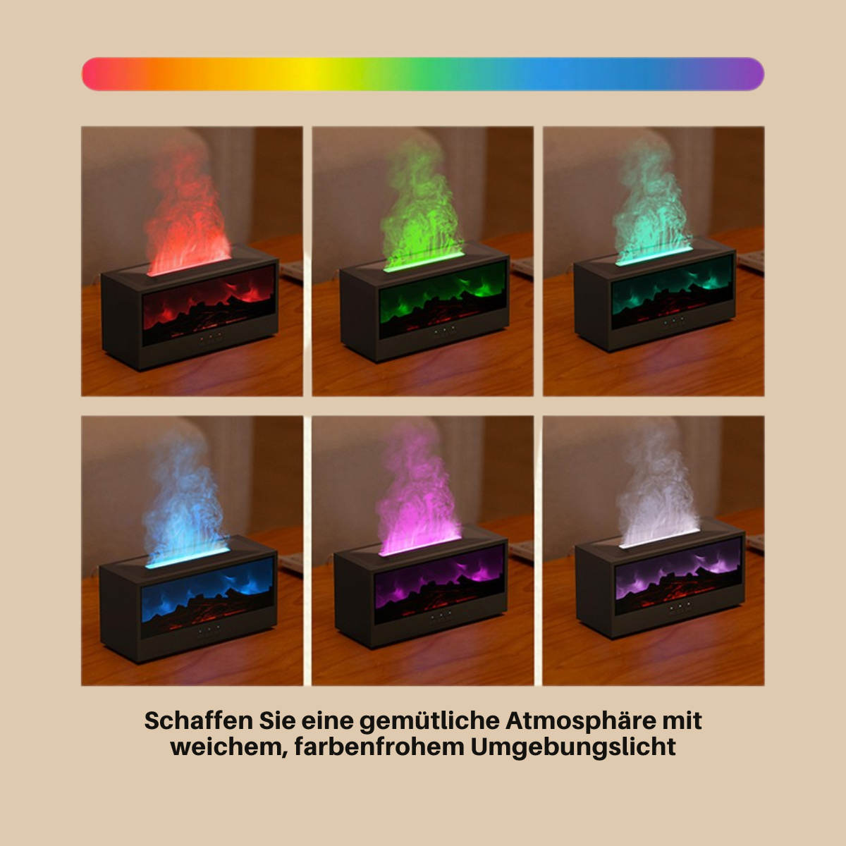LumiFire™ Duft- & Flammen-Diffusor