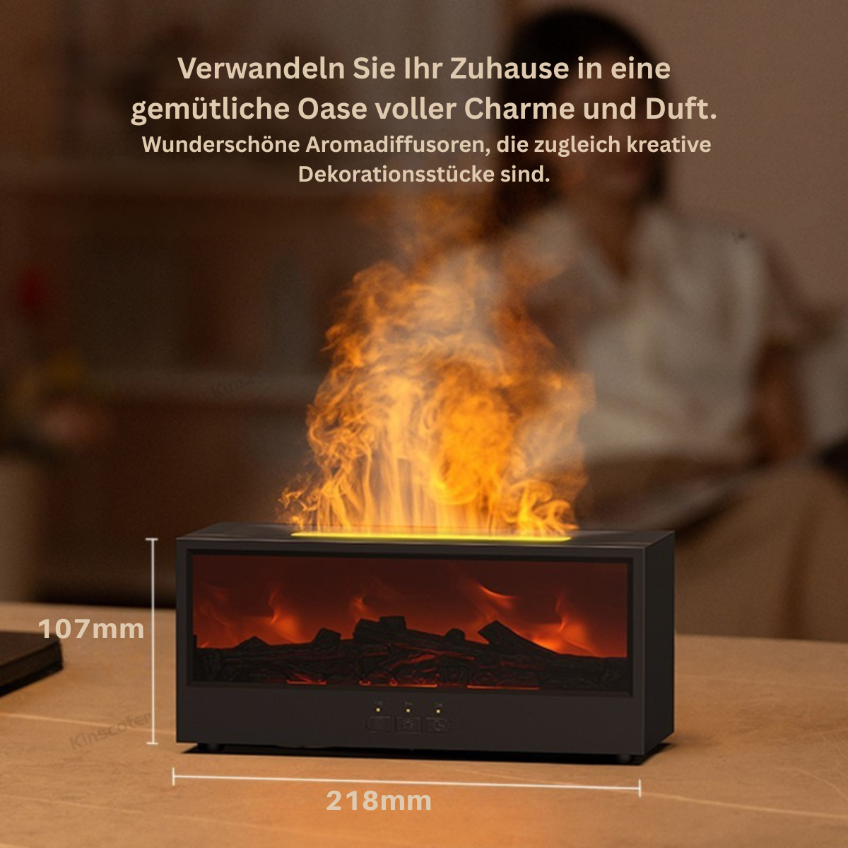 LumiFire™ Duft- & Flammen-Diffusor