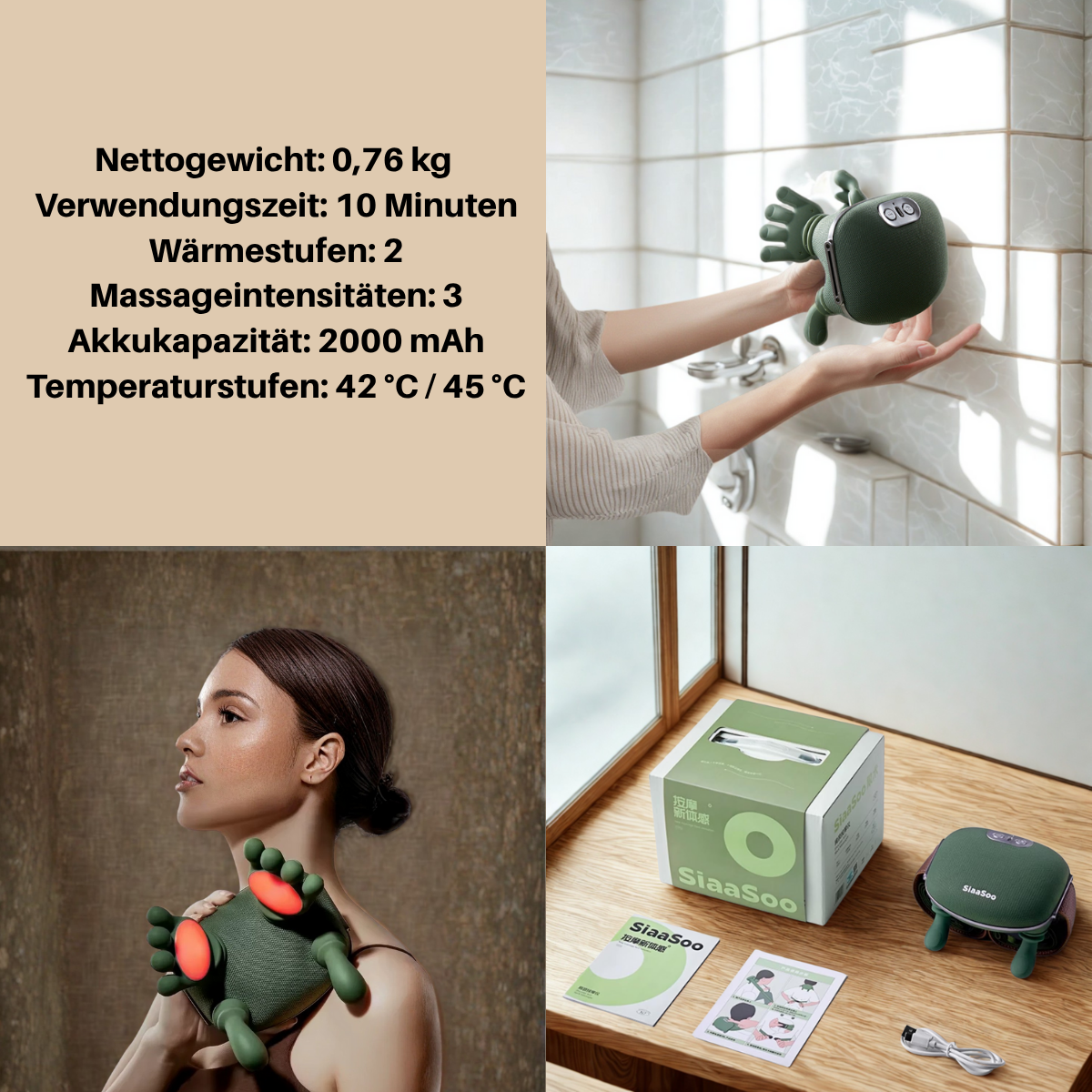 ThermaEase™ Massagegerät