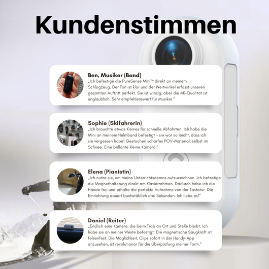 PureSense™ Mini Kamera