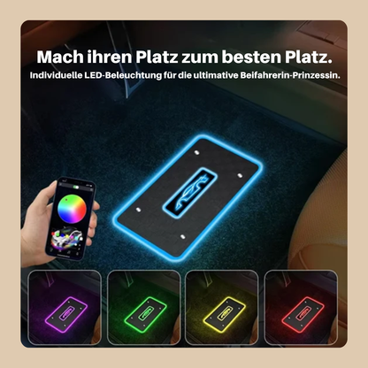 AmbientGlow™ LED Fußmatten-Set