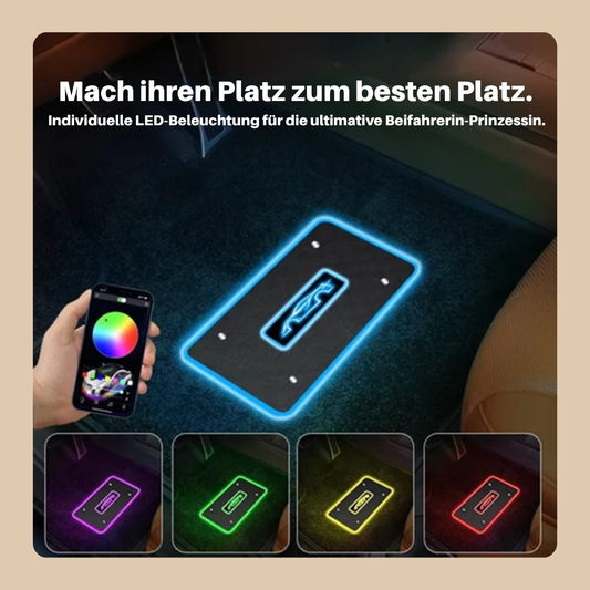 AmbientGlow™ LED Fußmatten-Set