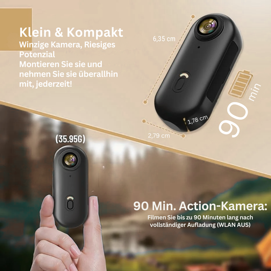 PureSense™ Mini Kamera